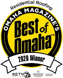 Best of Omaha 2020, Residential Roofing